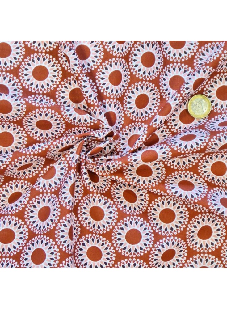 Coton Malawa Brique / marsala