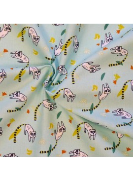 Cotton Srimi Mint / forest