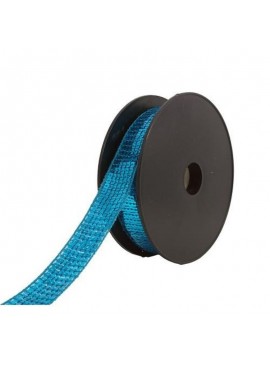 Ruban paillette bleu turquoise