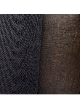 Entoilage Tissé à coudre très fin Noir