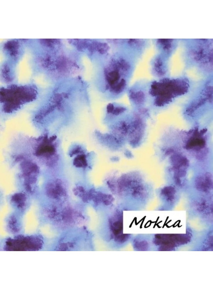 Percale shibori mokka