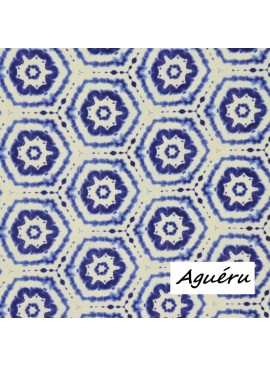 Percal shibori sazonado