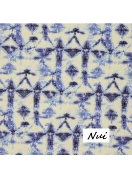 Shibori nui percal