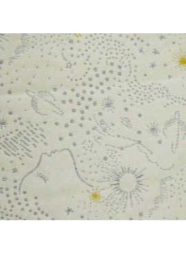 White Zodiac Jacquard