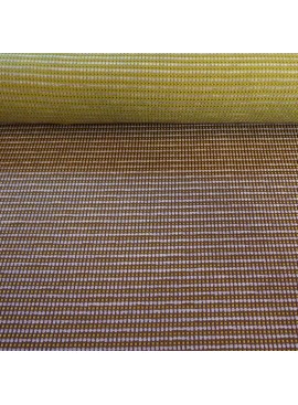 Jacquard Gemini ottoman vert/violet