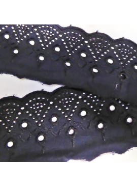 Ruban broderie anglaise...