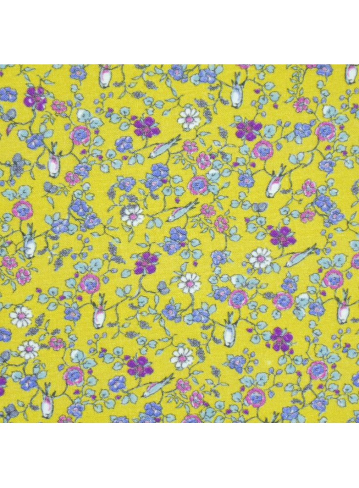 Percale Akane fd jaune