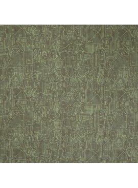 Percale Sewing Pattern Taupe