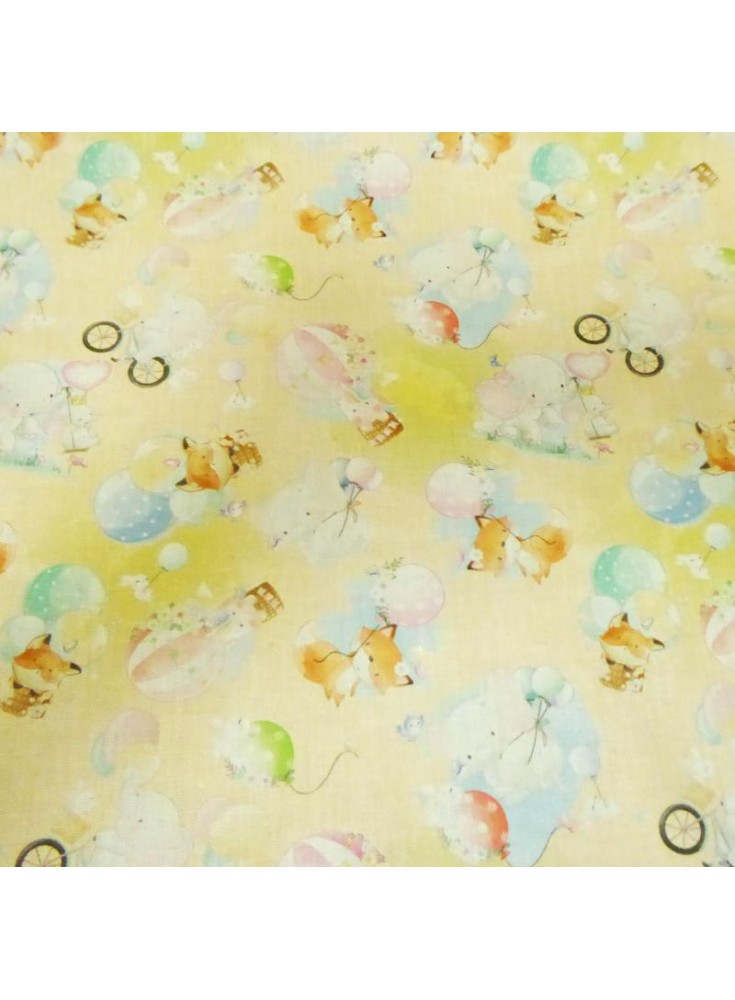 Coton balono fd jaune