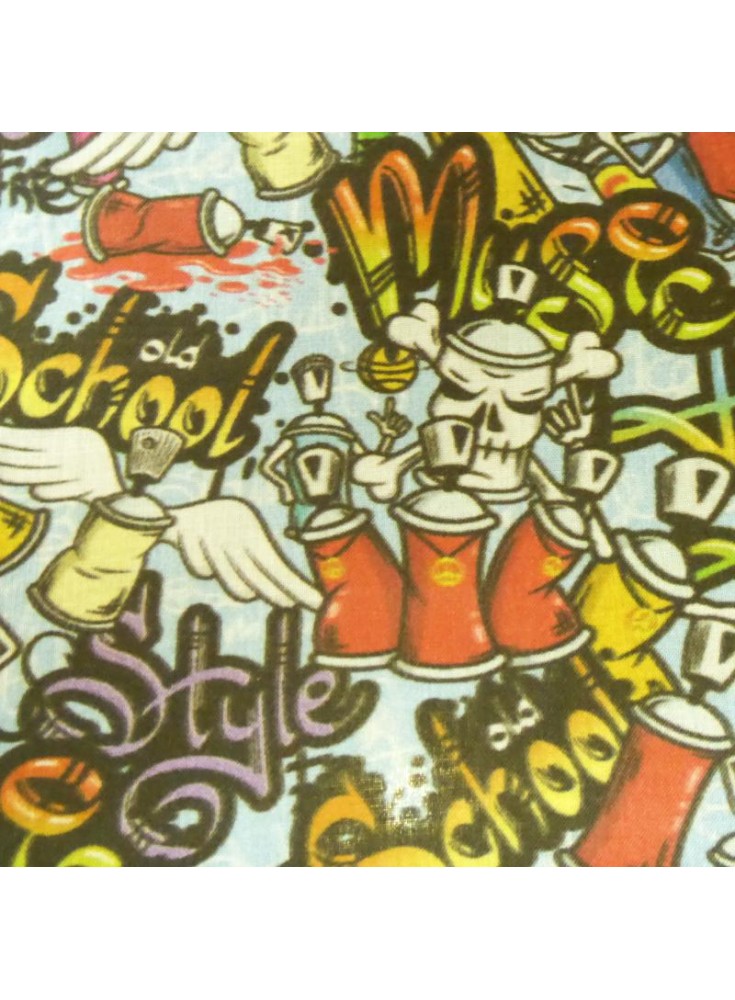 Coton artesi graffiti