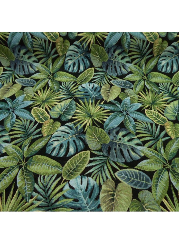 Jacquard jungle fd noir