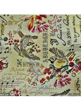 Jacquard de notas musicales