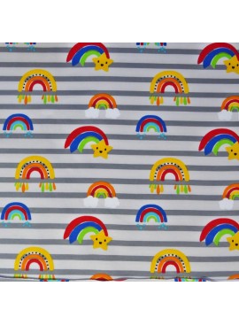 Jersey arce en ciel envers éponge