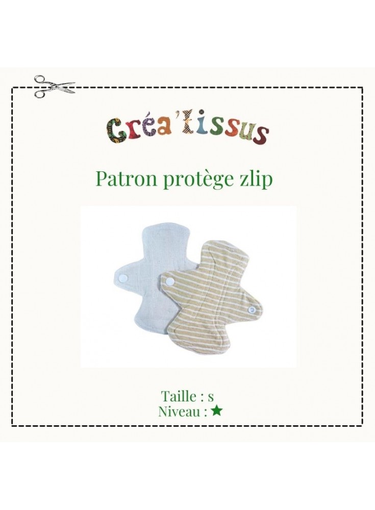 Patron de protège zlip lavable gratuit