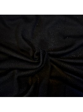 Black north pole quilted knit