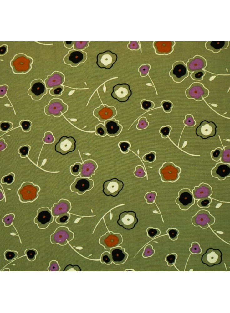 Viscose Linie tilleul / lilas