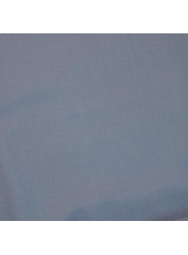 Percale Coton Gris bleu moyen
