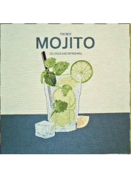 Cuadrado jacquard Mojito