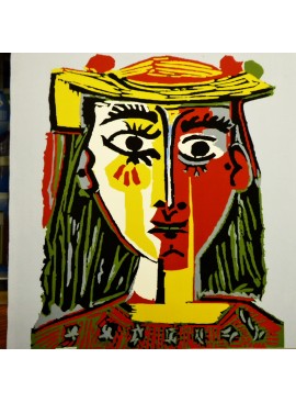 Picasso terciopelo cuadrado 1