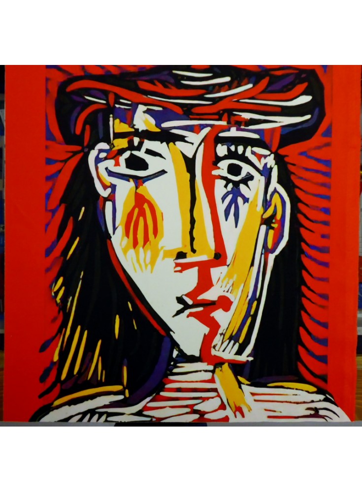 Carré velours Picasso 3