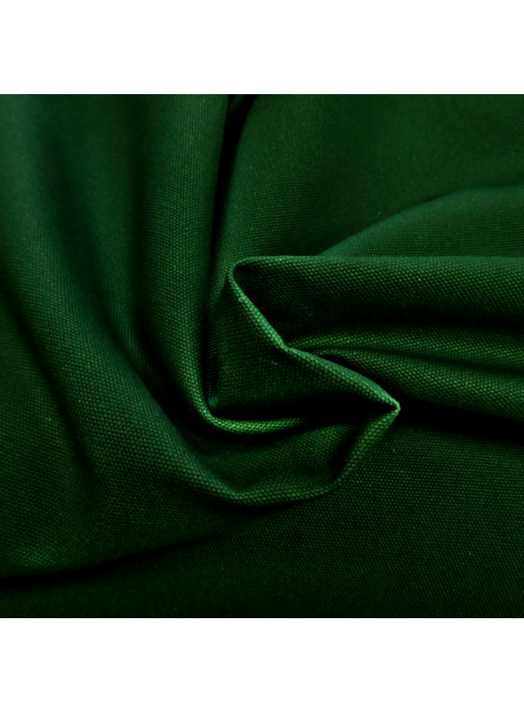 Coton uni panama natté vert Diana