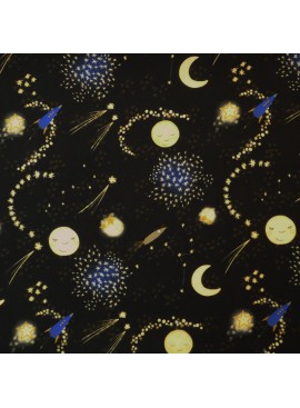 Algodón Fulmoon Night / Crudo