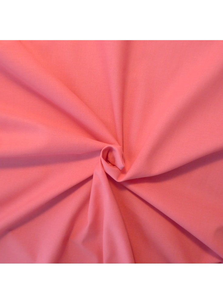 Percale vintage Coton Rose