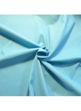 Percale Vintage Bleu Cérulé