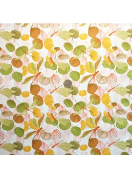 Cotton dragonflies ocher