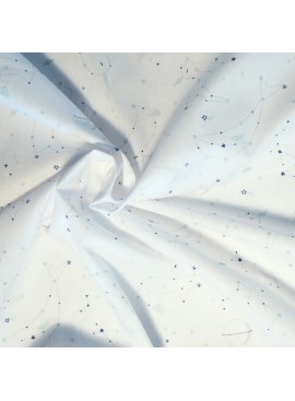 Algodón Polcosmic Blanco/Perla