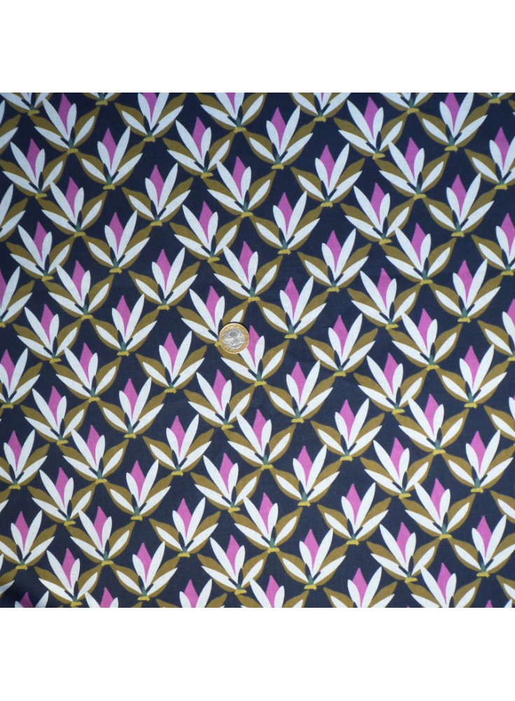 Coton Imoya Indigo/Rose