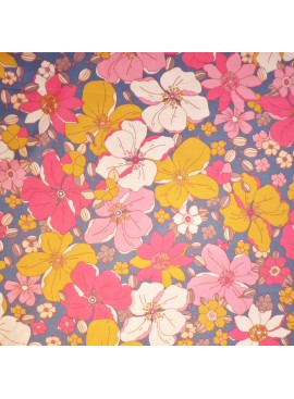 Coton Mamish Bleu/Rose