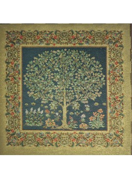 Cuadrado Jacquard Dorado...