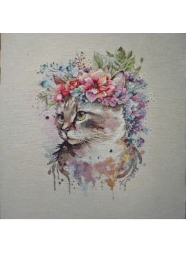 Cuadrado jacquard Cabeza de...