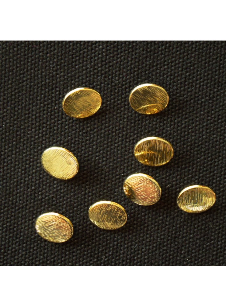 Gold Metal Button Stripe