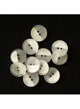 Botón de rayas semiopaco