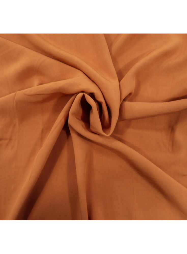 Burnt Orange Viscose