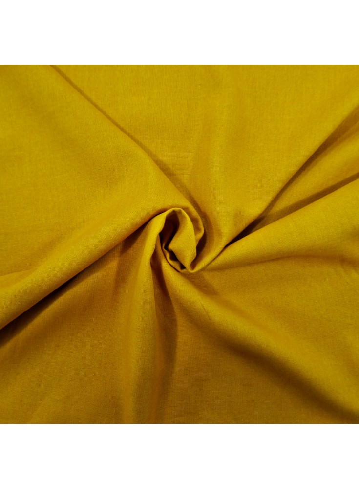 Viscose / Linen Mustard