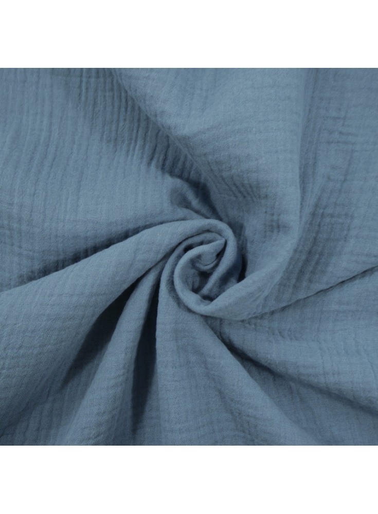 Double gauze Blue jeans