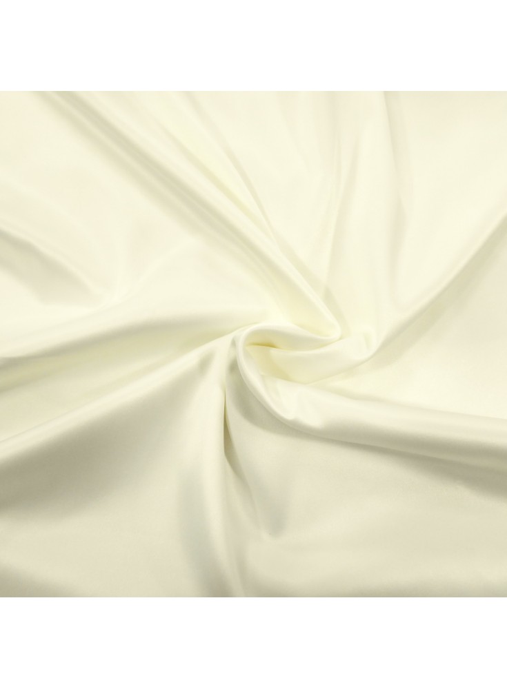 Satén duquesa blanco crudo
