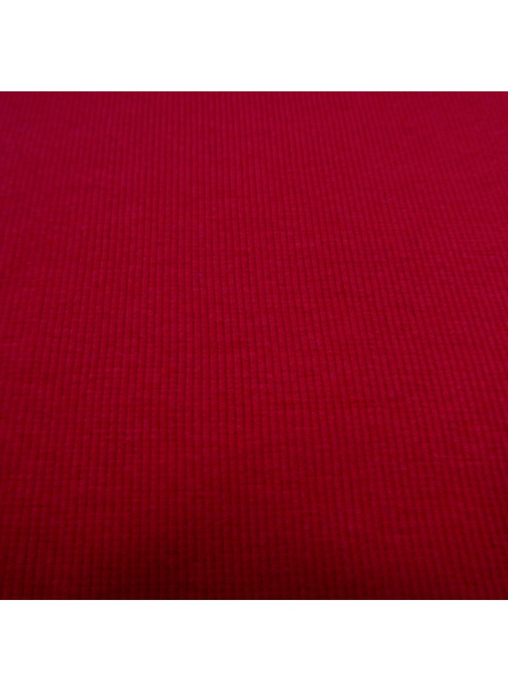Red ribbed edge