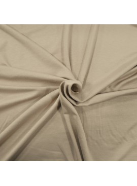 Jersey de viscosa beige