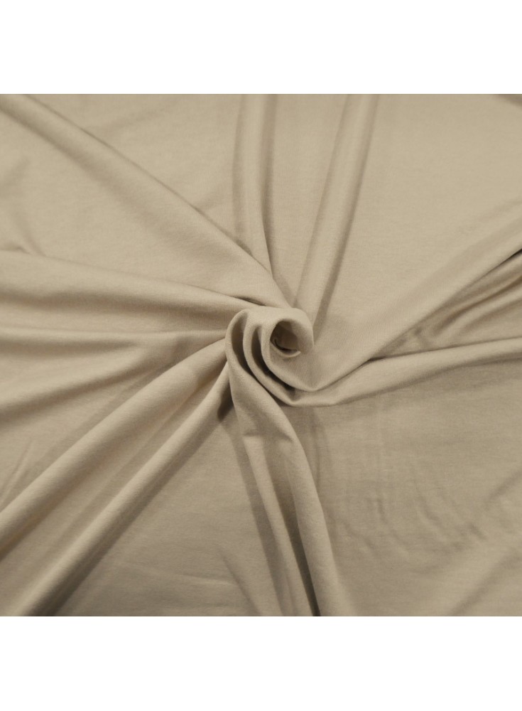 Beige Viscose Jersey