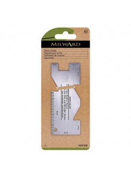 Regla de dobladillo de metal