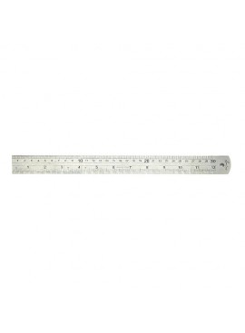 Regla de metal de 30 cm