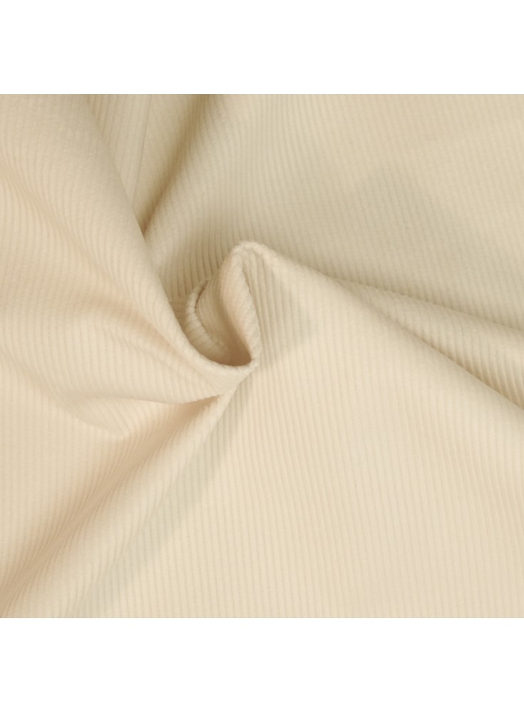Ecru corduroy