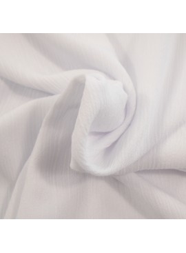 Crepe de viscosa blanca