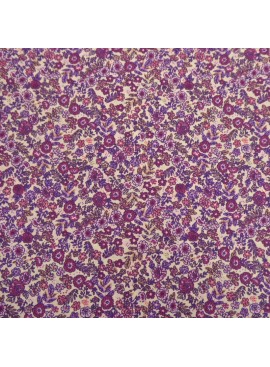 Barbara Cotton Crudo/Morado