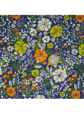 Algodón acolchado floral...