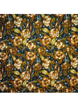 Algodón acolchado, floral...